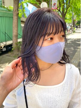 アロ 大阪梅田(alo) 【藤田真由】イヤリングカラーブルー《大阪梅田駅》