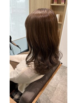 テラスヘア 新潟駅南(TERRACE hair) 艶巻きベージュ