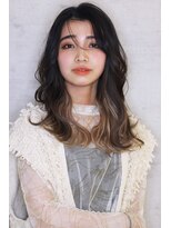 ブランシェ(branche) 【1ミリにこだわるカット】/ゆる巻きロング/インナーカラー