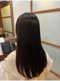 ナチュラルストレートロング
