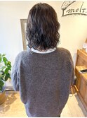 *高塚*大人切りっぱなしボブパーマくせ毛風パーマ20代30代