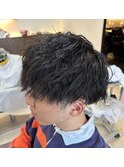 マッシュツイストスパイラルパーマ