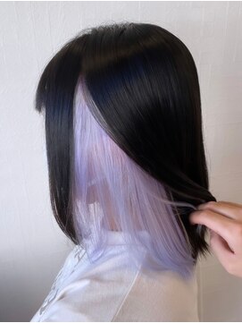 グランデュール 焼津店(GRANDEUR) ブラック×ホワイトラベンダー