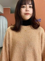 ウェルク(welc)&nbsp;イメチェンスタイルハッシュカット似合わせカットレッドブラウン