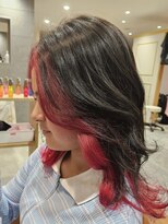 パウダーヘアー ルミニティ(powder hair luminity)&nbsp;フェイスフレーミングで韓国風