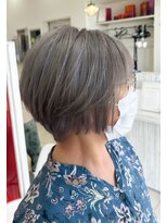 プログレス フレスポ富沢店(PROGRESS) 白髪活かし/シルバーカラー/40代50代60代