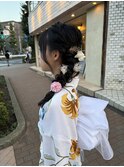 浴衣アレンジ