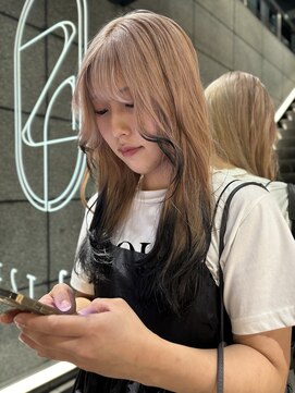 ゼスト フィーノ(ZEST fino) ミルクティーベージュ + エンドカラー