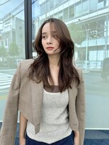 マリアバイアフロート(Maria by AFLOAT)&nbsp;オリーブベージュカラー【ナチュラルレイヤーロング】