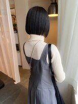 プール(POOL)&nbsp;ボブ × 暗めグレージュ