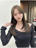 レイヤーカット/韓国ヘア/顔まわりカット/銀座