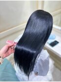 ラベンダーピンク/小顔/ワンレン/髪質改善/前髪
