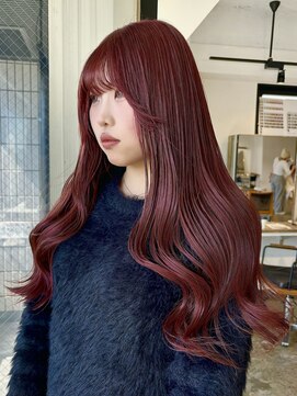 ザ オーダー(THE ORDER) ボルドーカラー/暖色カラー/ブリーチなしダブルカラー/艶髪