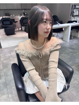 リンドトウキョウ ウメダ(LINDO TOKYO) 黒髪/ボブルフ/ネビージュ/小顔/ワンレン/梅田/大阪/髪質改善