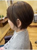 丸みショート