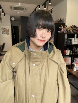 ギルド(guild.) ぱつっと黒髪ミニボブ