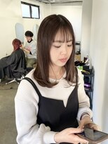 クローズ(cross-z)&nbsp;韓国風/レイヤーカット/小顔/前髪/グレージュ/東川口/浦和美園