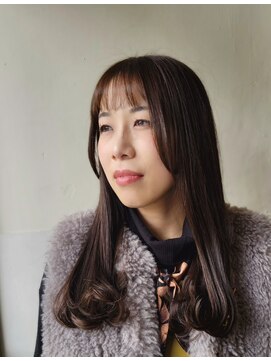 ニコナチカ(nico nachika) オリーブブラウンロング