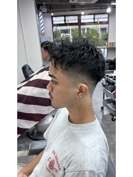 ワンシザース(ONE SCISSORS) アップバンクスタイル