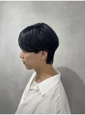 毛流れカット+ダウンパーマ