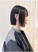 (THE OSCAR齊藤)切りっぱなし～フラットボブ～