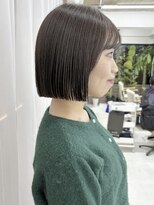 アイドットプラス 札幌大通り(i.+ODORI)&nbsp;前髪あり簡単スタイリング耳かけボブ