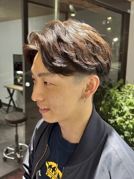 ヌーク 押上店(NooK) ニュアンスパーマ　センターパート