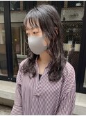 【三ツ井純】ニュアンスパーマ ロングパーマ レイヤーパーマ