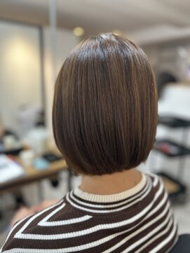 エフフォーユアヘアー(F for your hair) ボブ ベージュカラー