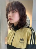 【MINX】似合わせ小顔ウェーブミディアム__銀座/髪質改善