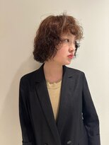 フォークロア 本店(Folk Lore)&nbsp;ドライパーマ/ ブラウン/ボブパーマ