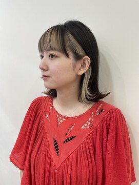 エアー 横浜(AIR) 【湯田】インナーカラーボブ