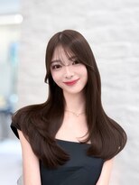 アマトウキョウスマートサロン(AMA TOKYO×Smart Salon)&nbsp;【sayakaスタイル】顔まわり/レイヤーカット/小顔韓国くびれヘア