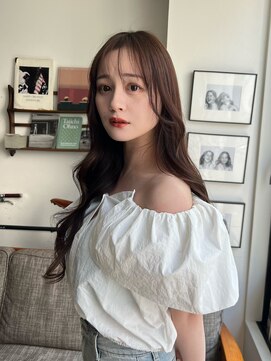 ポール(pole) 札幌ロング ショコラベージュレイヤーカット