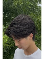 ドライブ(drive)&nbsp;フェザーパーマ(毛流れセンターパート)