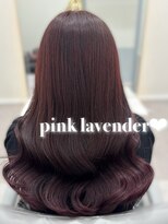リルミー ミュエナ 大須 矢場町(Lilme myuena)&nbsp;ブリーチなしピンクラベンダー♪『ゆい』