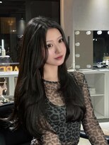 ザシェノンウメダ(THA CHAINON UMEDA) 心斎橋/着物ヘア/大人ガーリー/ダークアッシュ/似合わせカット