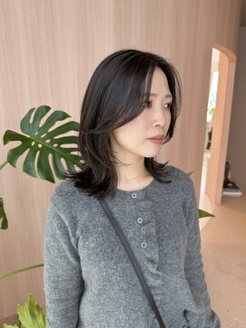 オン キャナルシティ博多前店(on) 【哉汰】ミディアムレイヤー/レイヤーボブ/くびれボブ20代