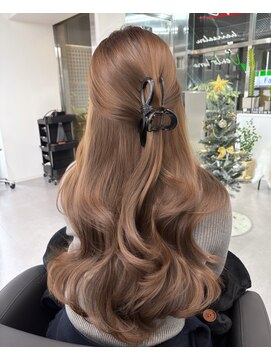 アルドーレヴェントホリエ(Ardore vento horie) ブリーチなしで作るヘーゼルベージュ♪10代20代30代