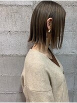 マル ニシノミヤ(MAR.co) ミルクティーベージュボブ