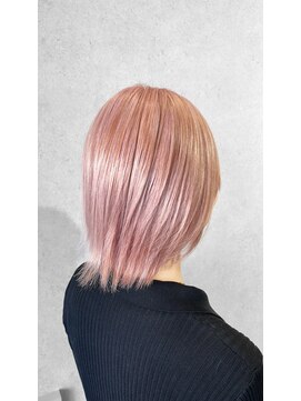 デューク(du c) 【ペールピンク】×【外ハネ】