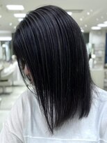 シャルムバイケンジ(Charm.by KENJE)&nbsp;デザインカラーバレイヤージュ細めハイライト白髪ぼかし東京銀座