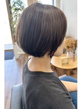 シエン(cien)の写真/一人ひとりに似合うショート・ボブをご提案。毎日のお手入れまで考えた再現性の高いデザイン。