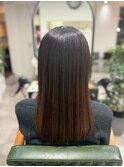 酸性ストレート×髪質改善トリートメント美髪