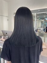 リフトバイマグ 松本駅前店(lift by mag) 髪質改善ブルーブラック×透明感◆ブリーチなしカラー