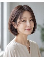 salon chiariss 髪質改善/韓国ヘアー/レイヤーカット 顔周りカット/グレイカラー