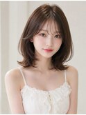 ダウンパーマスペインカールコンマヘアアップバングウルフ束感◎