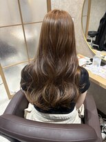 【全席完全個室サロン】ef lien西大寺 × 髪質改善ミルボンAujua認定サロン&nbsp;ナチュラル ブラウン