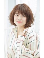 ミチオ ノザワ ヘアサロン ギンザ(Michio Nozawa HAIR SALON Ginza)&nbsp;「瀧上丈司」ナチュラルボブ×小顔簡単スタイリング