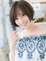 モッズヘア 越谷(mod's hair)&nbsp;*mod's越谷*斜めバング×ナチュラル前下がりボブa